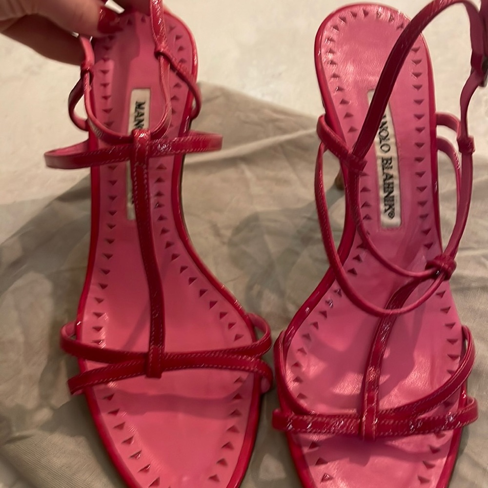 Gently used Manolo Blahnik.